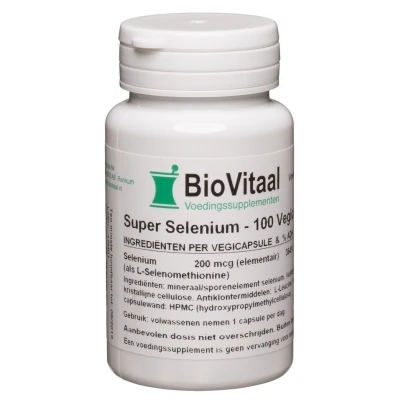Afbeelding van VeraSupplements Super Selenium Capsules 100CP
