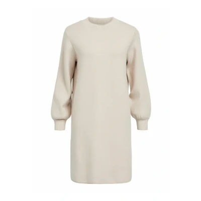 Afbeelding van Object Objreynard Gebreide jurk Silver Gray, Dames, Maat: XS, gray
