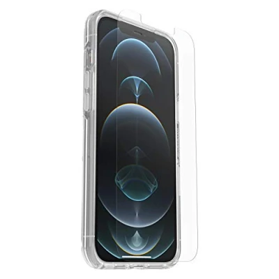 Afbeelding van Apple iPhone 12 Pro Max Hoesje Siliconen en TPU (zacht) OtterBox Softcase/Backcover Transparant Telefoonhoesje Shockproof/Valbescherming