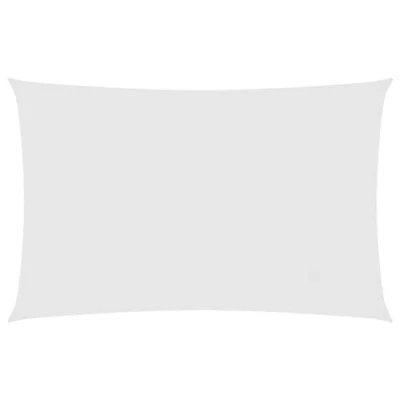 Afbeelding van vidaXL Zonnescherm Rechthoekig Scherm Zonneluifel Zon Zonnedoek Luifel Tuinscherm Zonwering Zonscherm Zonneschermen 5x8 m Oxford Stof Wit