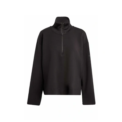 Afbeelding van adidas Sportswear ALL SZN Soft Lux Sweatshirt met korte rits Dames Zwart 2XS