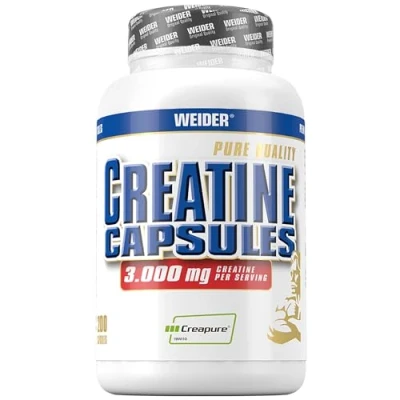 Afbeelding van Joe Weider Pure Creatine, 200 Kapseln Dose