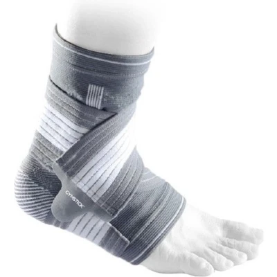 Afbeelding van Gymstick Enkel Brace 1.0 Grijs/Wit One Size