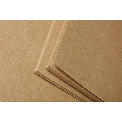 Afbeelding van Clairefontaine Ref 975011C Kraftpapier (25 vellen) A1 (840 x 594mm) formaat natuurlijk bruin, gladde zijde en geribbelde zijde, 160gsm papier, zuurvrij, pH neutraal
