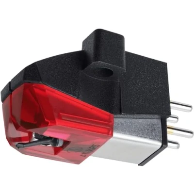 Afbeelding van Audio Technica ATXP5Dual Moving Magnet stereo element DJ Rood