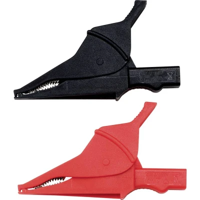 Afbeelding van Chauvin Arnoux Krokodillenklemmenset Rood, Zwart Klembereik (max.): 42.86 mm 1 set(s)