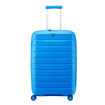 Afbeelding van Roncato B Flying Expandable Trolley 68 spot sky blue Harde Koffer