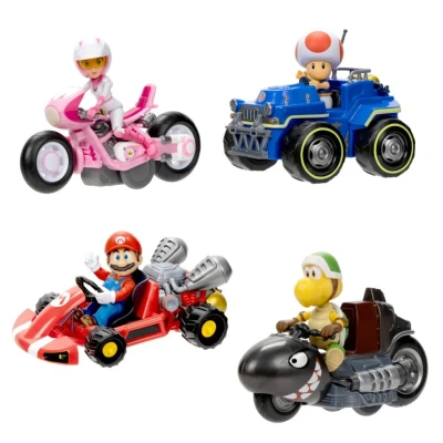 Afbeelding van Super Mario Bros Movie Figure with Kart