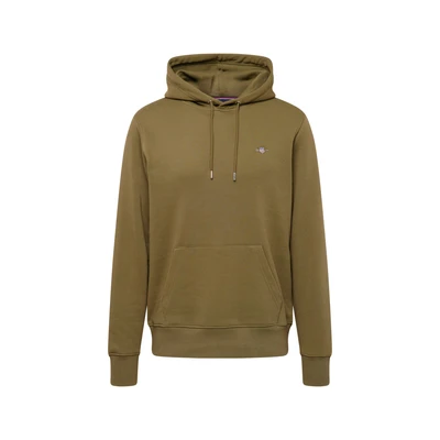 Afbeelding van GANT Shield Hoodie Hoodie, Heren, Maat: Small, Juniper green
