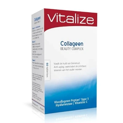 Afbeelding van Vitalize Collageen Beauty Complex Tabletten 60TB