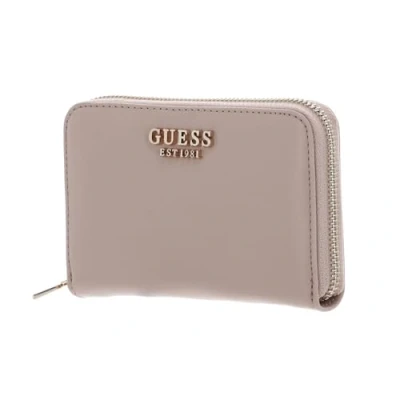 Afbeelding van GUESS Laurel SLG Large Zip Around M Light Beige
