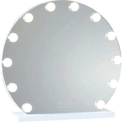 Afbeelding van Flamingueo Hollywood Spiegel Met Verlichting Make Up Licht 12 LED, Vanity Mirror 3 Modi, Touch Control, Led Spiegel,