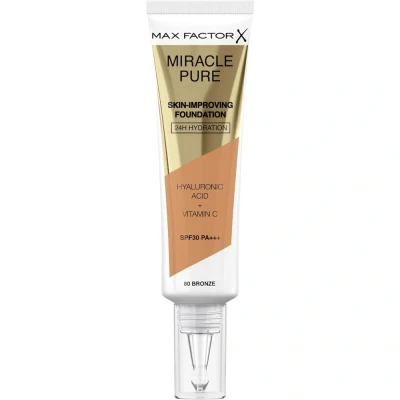 Afbeelding van MAX Factor Miracle PURE Foundation Foundation, Dames, Maat: 30 ml, Bronze