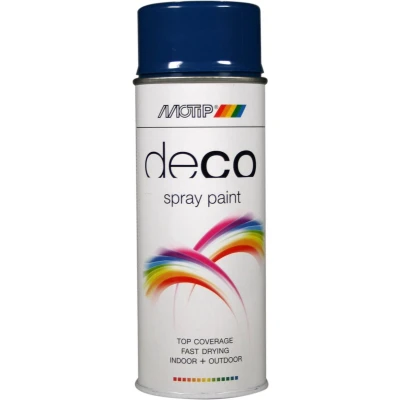 Afbeelding van Motip Deco Lakspray Hoogglans 0,4l Enziaanblauw