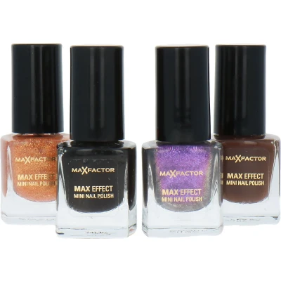 Afbeelding van Max Factor Set 39 Mini Nagellak 4 x 4.5 ml (set van 4)