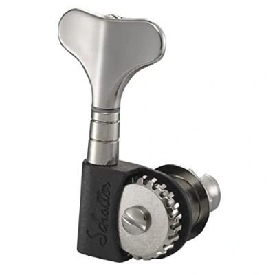 Afbeelding van Schaller bas mechanieken BM Light 4L nikkel, BMNIL Basgitaar stemmechaniek