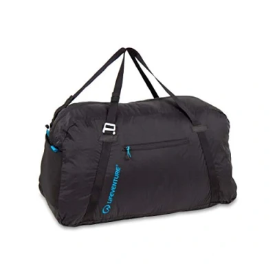 Afbeelding van Lifeventure Unisex&#039;s Packable Duffle 70L tas, zwart,