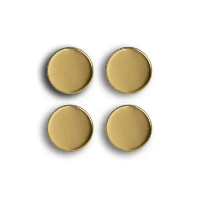 Afbeelding van Zeller whiteboard/koelkast Magneten extra sterk 4x goud