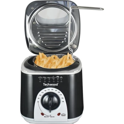 Afbeelding van Techwood TFF86 Mini frituur en fonduepan 2 in 1