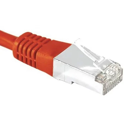 Afbeelding van Netwerkkabel RJ45 CAT 6 S/FTP rood 0.7 M