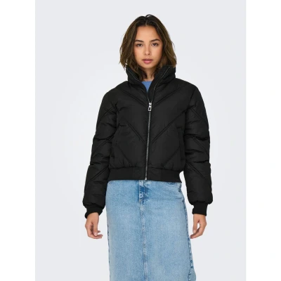 Afbeelding van ONLY Dames Onltamara Quilted Jacket Cc OTW bufferjas, zwart, L