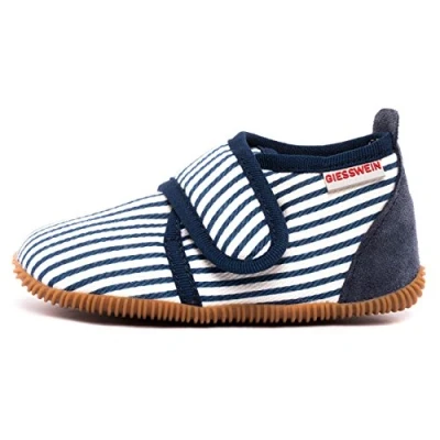 Afbeelding van Giesswein Salach Pantoffels voor kinderen, Maat: 21, Ocean Leer en textiel