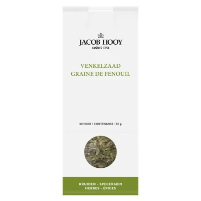 Afbeelding van Jacob Hooy Venkelzaad 50GR