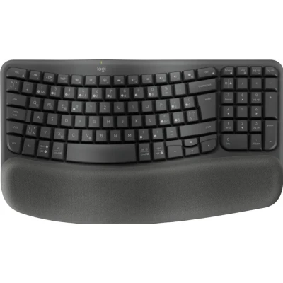 Afbeelding van Logitech Wave Keys toetsenbord Kantoor RF draadloos + Bluetooth QWERTZ Tsjechisch Grafiet