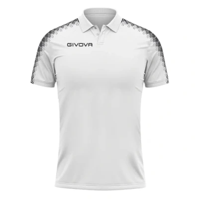 Afbeelding van GIVOVA Polo Club, Wit/Zwart, 3XL