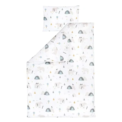 Afbeelding van Zöllner Kinderovertrekset Mountain Bear met schattig motief (2 delig)