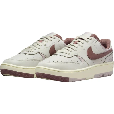Afbeelding van Nike Sportswear Gamma Force Sneakers laag, Dames, Maat: 44.5, Light bone/smokey mauve/platinum violet/coconut milk Leer en imitatieleer