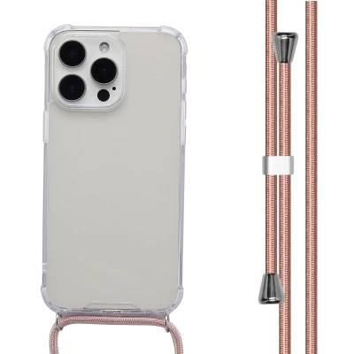Afbeelding van Apple iPhone 15 Pro Max Hoesje Kunststof imoshion Hardcase/Koordhoesje/Backcover Transparant Telefoonhoesje
