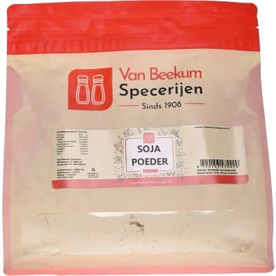 Afbeelding van Van Beekum Specerijen Soja Poeder 1 kilo (hersluitbare stazak)