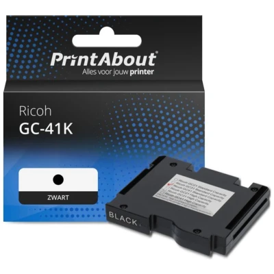 Afbeelding van Huismerk Ricoh GC 41K (405761) Inktcartridge Zwart