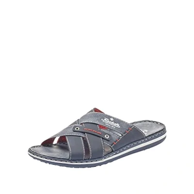 Afbeelding van Rieker Heren 21099 Slippers, blauw, 40 EU
