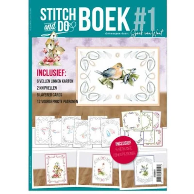 Afbeelding van Stitch and Do A6 Book 1