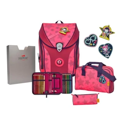 Afbeelding van DerDieDas ErgoFlex schooltassenset 5st.