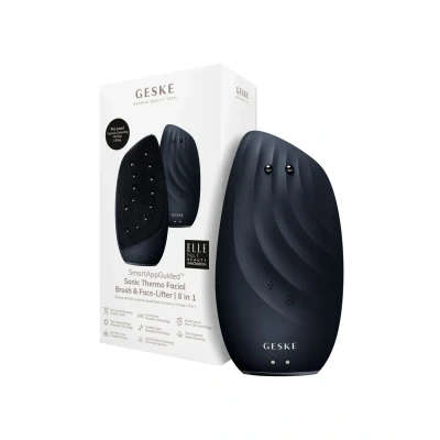 Afbeelding van GESKE SmartAppGuided™ Sonic Thermo Facial Brush &amp; Face Lifter 8 in 1 Huidreiniging anti rimpel Siliconen elektrische reinigingsborstel Gezichtsmassager Reiniging aging
