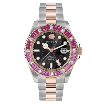 Afbeelding van Philipp Plein PWPZA0324 GMT I Challenger Baguettes horloge