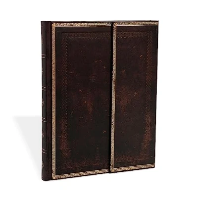 Afbeelding van Notitieboek Paperblanks Black Moroccan Ultra Blanco