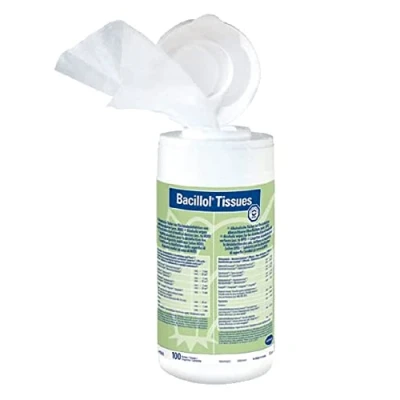Afbeelding van Hartmann Bacillol tissues, 100 per blik