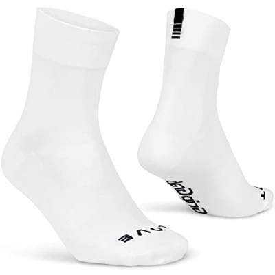 Afbeelding van GripGrab Lightweight SL Performance Zomer Fietssokken 1 Paar Coolmax Wielersport Sokken Regular Cut Wit Unisex Maat S (38 41)
