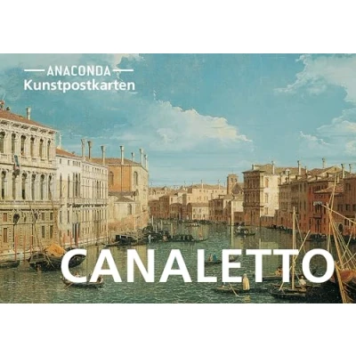 Afbeelding van Postkarten Set Canaletto: 18 Kunstpostkarten aus hochwertigem Karton. ca. 0,28EUR pro Karte: 75