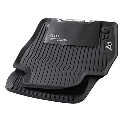 Afbeelding van Audi 82B061501041 Premium rubberen automatten 2 x voorzijde originele matten all weather matten, zwart