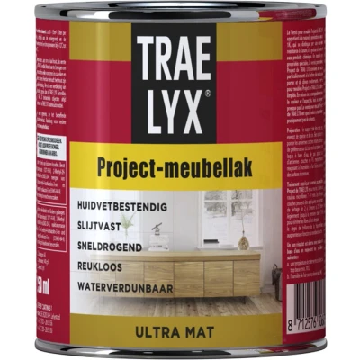Afbeelding van Trae Lyx Project Meubellak Ultra Mat 0,75 liter
