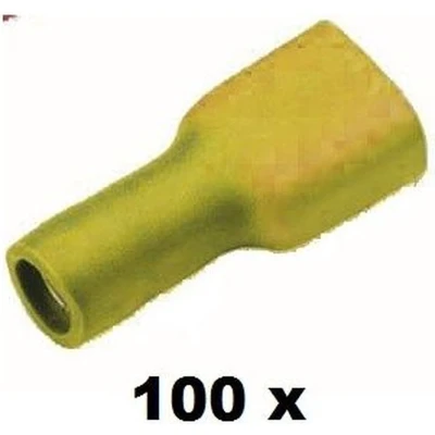 Afbeelding van Cimco vlakstekerhuls volgeisoleerd 4 6mm2 6,3X0,8 zak 100