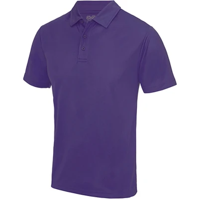 Afbeelding van Herenpolo &#039;Cool Polyester&#039; korte mouwen Purple S