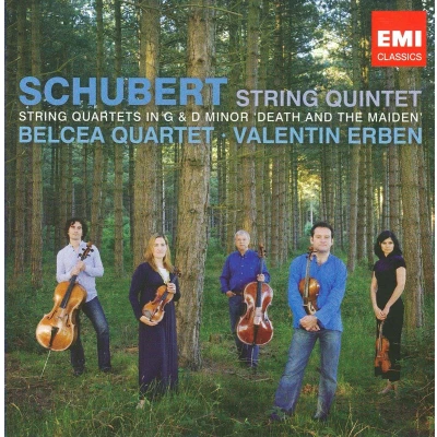 Afbeelding van Schubert: String Quintet, Quartet in G, D minor