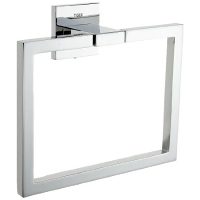 Afbeelding van Handdoekring Items RVS Glans Tiger