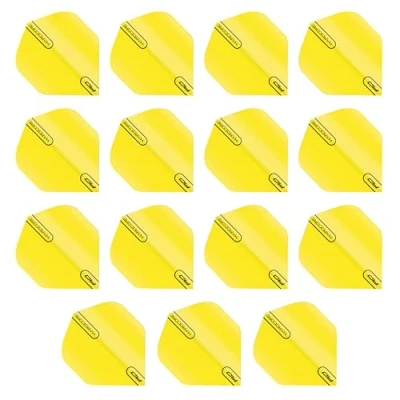 Afbeelding van RED DRAGON Hardcore XT Fluoro Yellow Extra Dikke Standaard dartpijlen 5 sets per pak (15 in totaal)